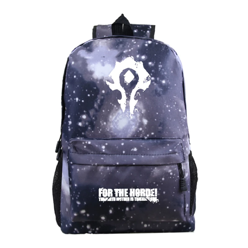 14 Рюкзак World of Warcraft для студентов Орды, рюкзак Mochila с новым рисунком для мужчин и женщин, рюкзак для путешествий - Color: 14