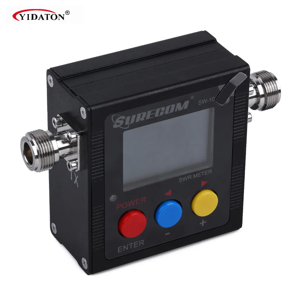 SURECOM цифровой радиоприемник передатчик SW102 125 МГц ~ 525 VHF/UHF с частотой и измерителем