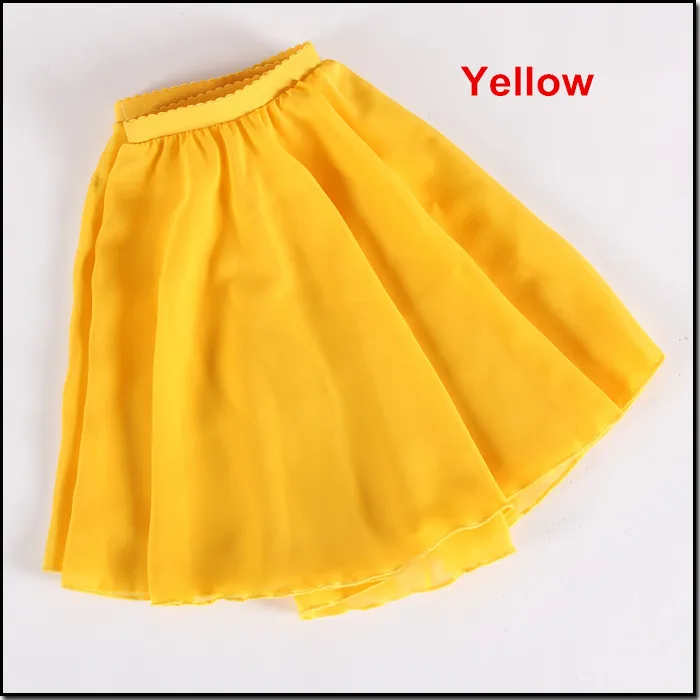 Yellow Child Недорогая балетная юбка для танцев яркая детская фатиновая юбка белого, розового, синего, черного, красного, фиолетового цветов танцевальные балетные юбки-пачки, распродажа - Цвет: Yellow Child