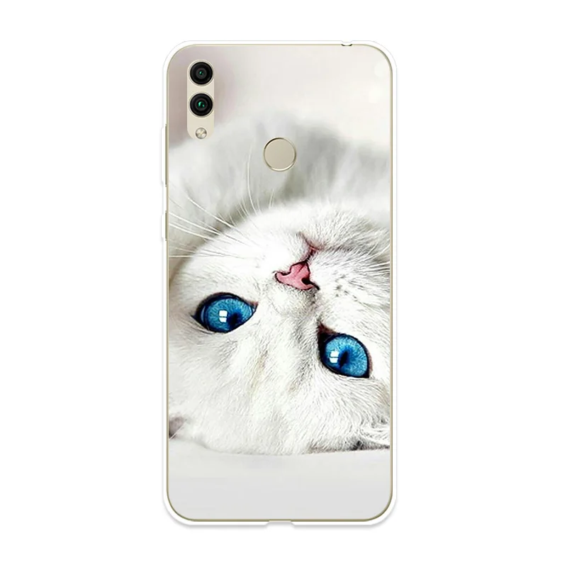 Чехол для телефона Huawei Honor 7A 8A Pro 7C 8C 7X 8X 7S 8 S чехол с милым рисунком кота 9 10 10i 20i Lite |