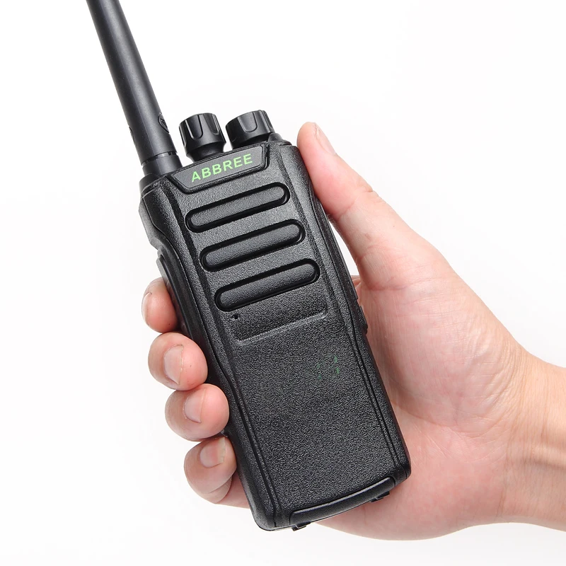 ABBREE AR Q10 мощный 10 Вт 99CH светодиодный экран со скрытым дисплеем UHF 400 470 МГц 3000 мАч