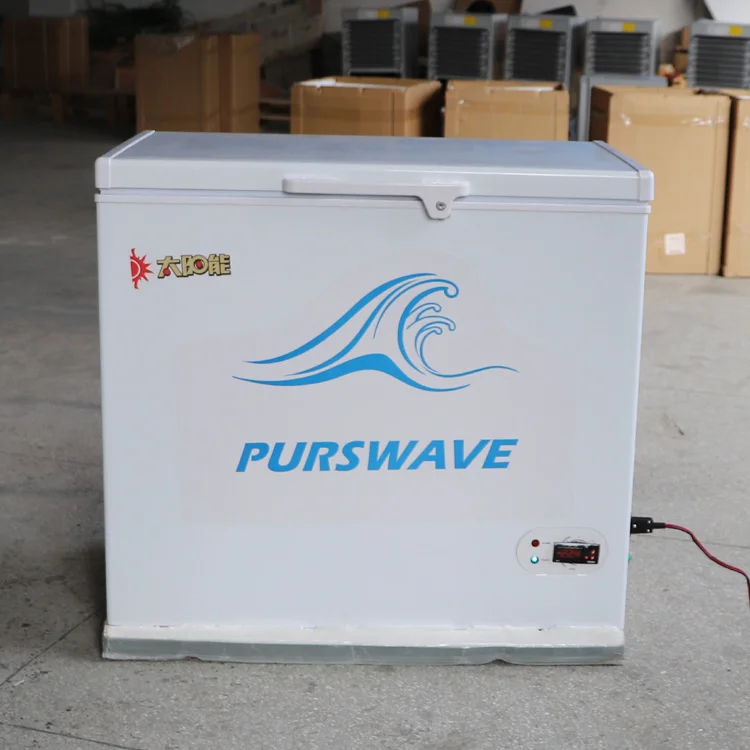 Purswave BD/BC 208 208L DC солнечный морозильник 12V24V48V однодверный холодильник