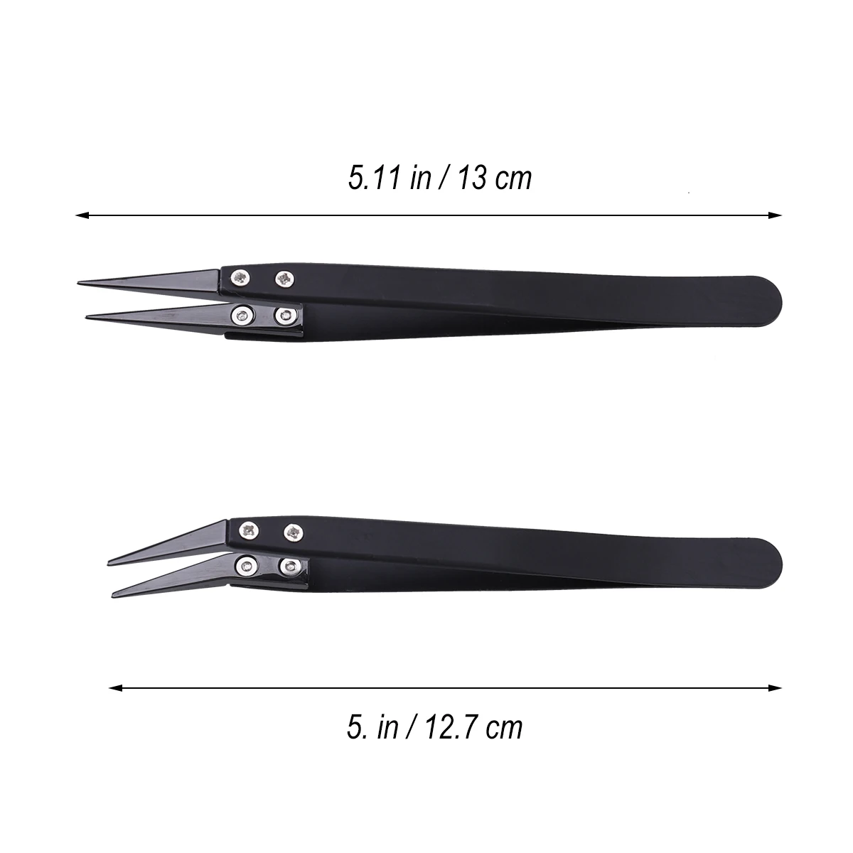 3 шт./компл. прямые и изогнутые прецизионные керамические пинцеты