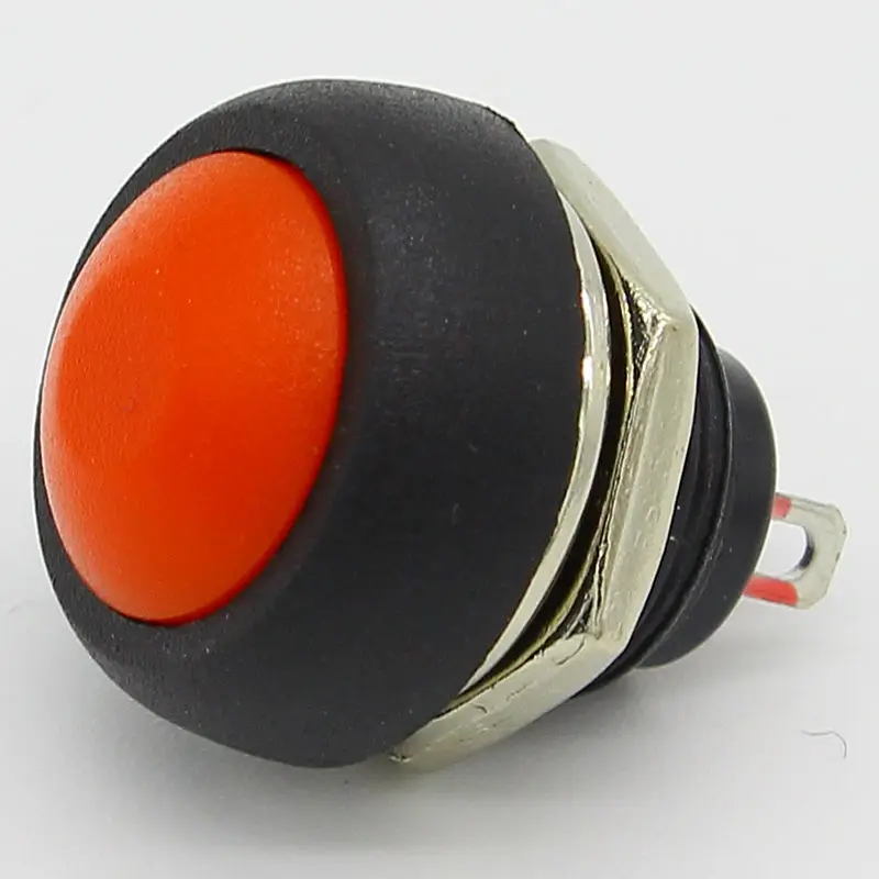 7 шт 12 мм водонепроницаемый Мгновенный кнопочный переключатель ВЫКЛ (ВКЛ)