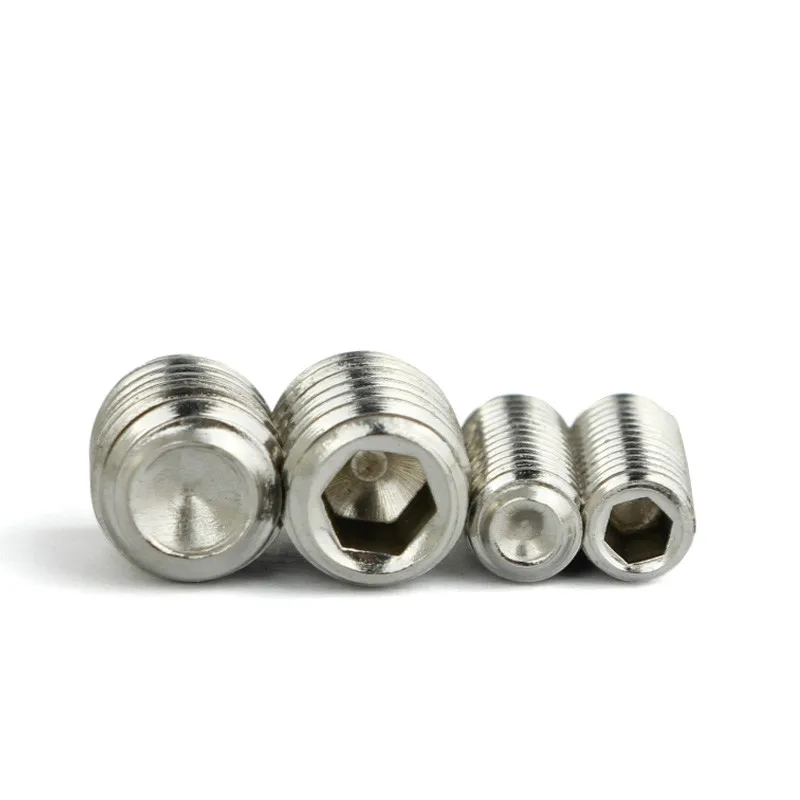 Набор винтов из нержавеющей стали 20PCS M3*2/4/5... 20 DIN916 304|screw cross|screw m5screw shackle |