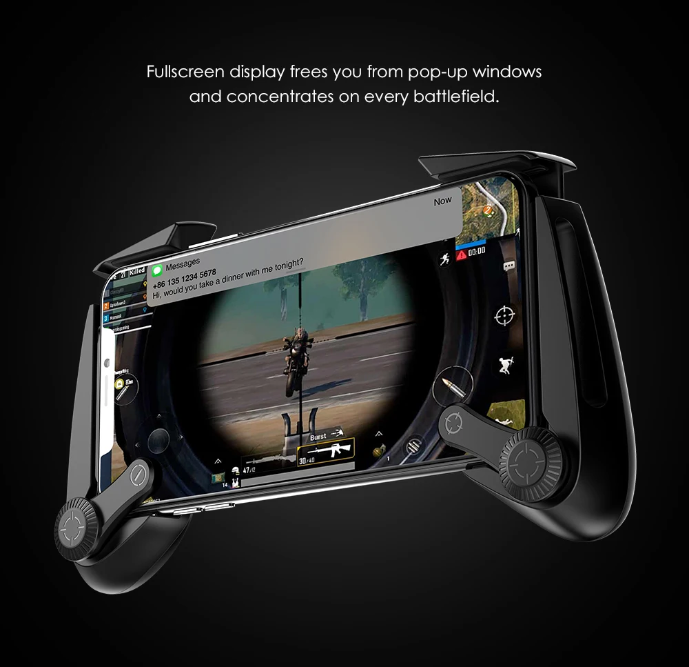 GameSir F3 Plus Pubg мобильный геймпад проводящий AirFlash Grip с кнопками отклика игровой контроллер для Android/iOS