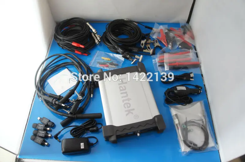 Новый Hantek DSO3064 60 МГц 4Ch 200MS Автомобильный диагностический осциллограф Kit5 Kit