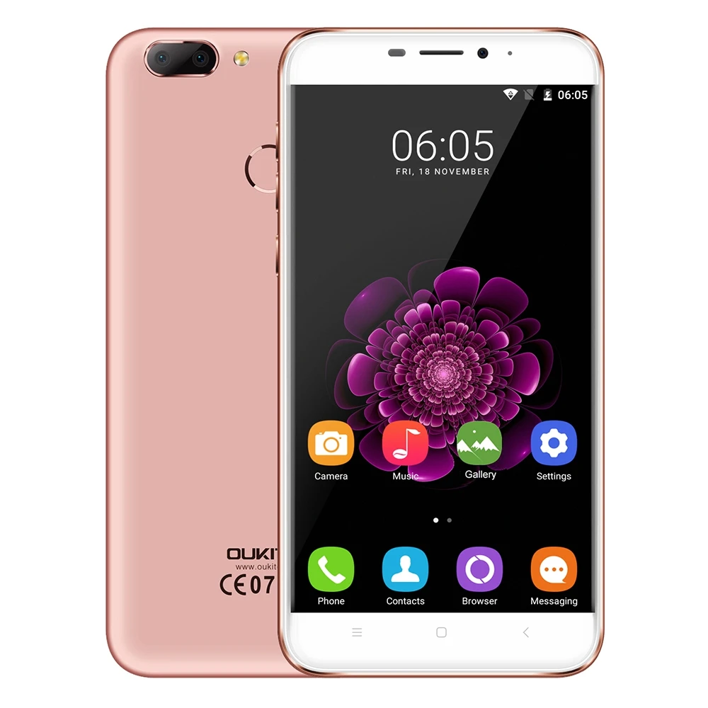 Oukitel U20 плюс двойной камеры 4 г смартфон 5.5 ''IPS Экран Android 6.0 MTK6737 ядра мобильного 2