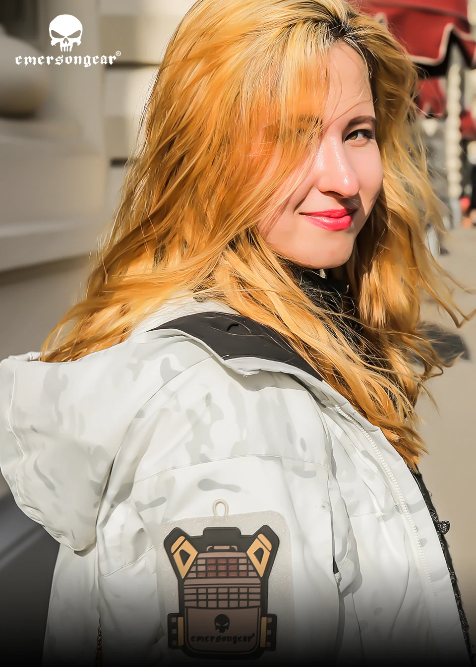 Emersongear тактическая теплая куртка женская мужская с капюшоном охотничья тактическая куртка S серия повседневная пара уличная MC охотничья куртка