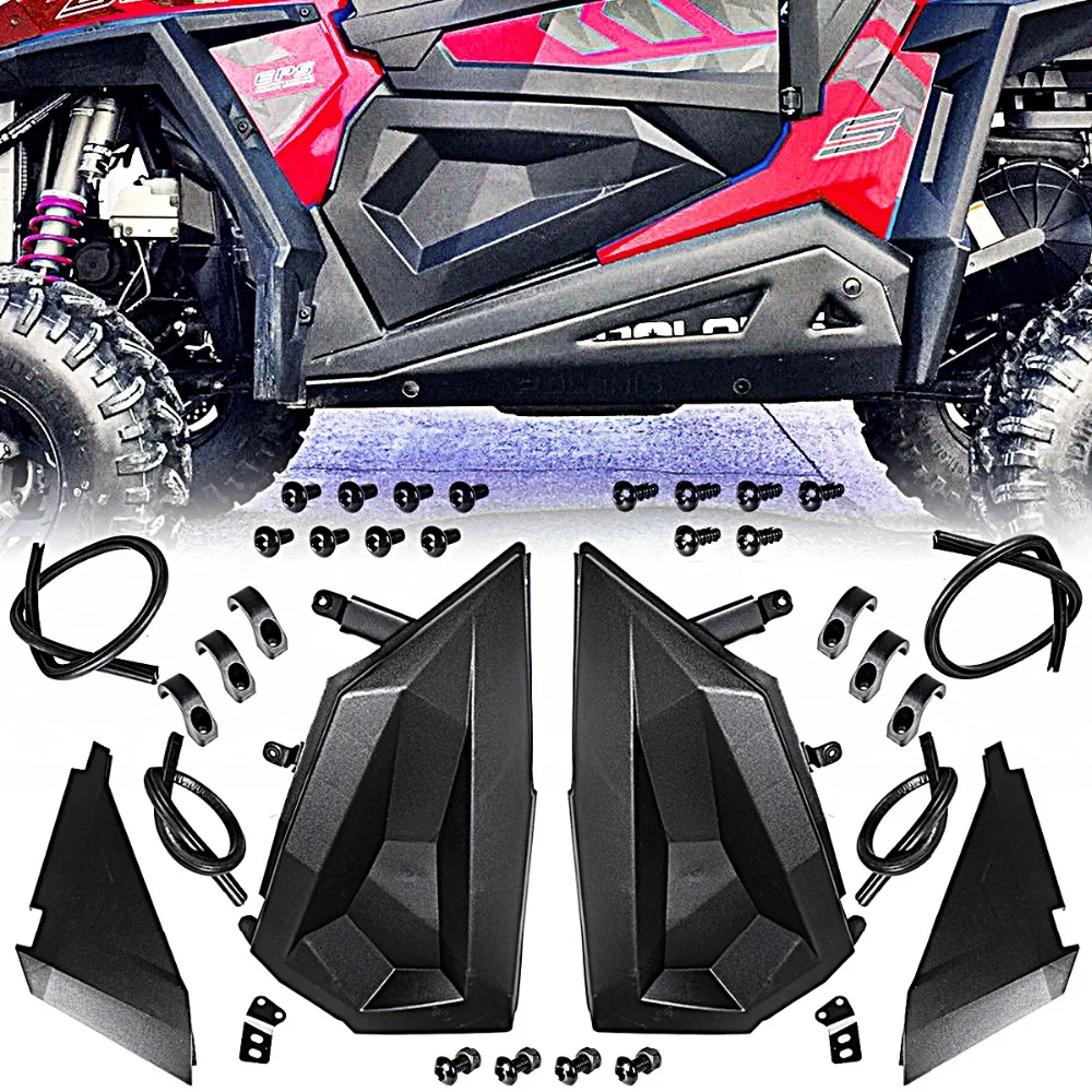 Вставки нижней черной двери подходят для Polaris 2014-2019 RZR S 1000 900 XP Turbo | Автомобили и