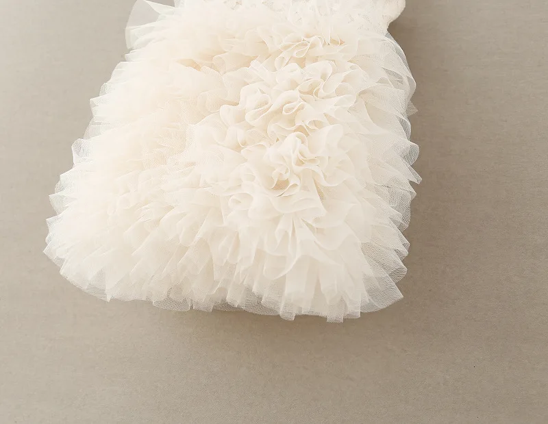 Вечерние платья для девочек 2017 г. Летнее кружевное свадебное платье без рукавов