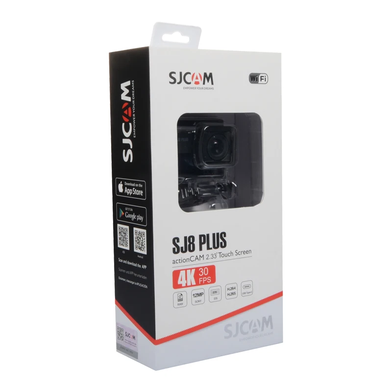 SJCAM SJ8 Plus Экшн-камера 4K 30FPS WiFi дистанционная камера на шлем Ultra HD Экстремальные виды спорта DV Водонепроницаемая камера