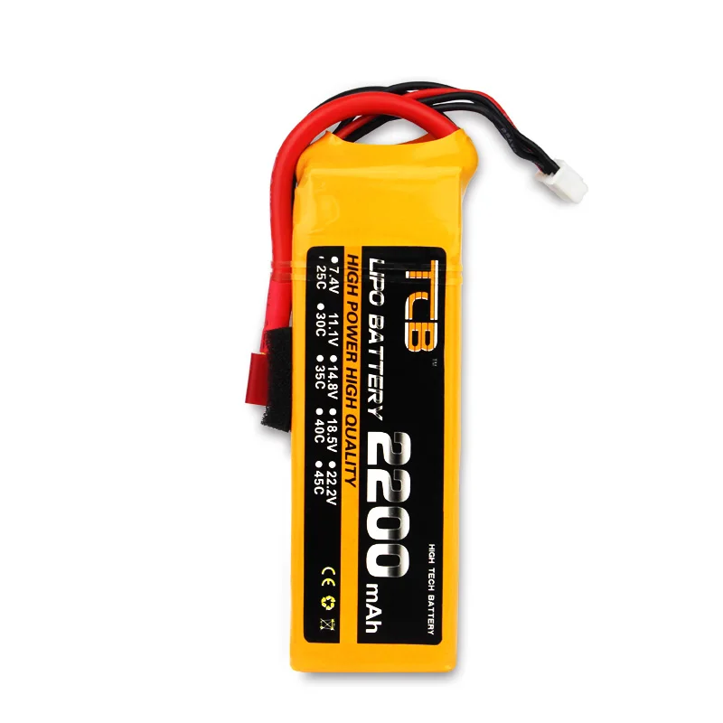TCB RC Lipo батарея 3S 11 1 V 2200mAh 25C для дрона вертолет самолет Квадрокоптер автомобиль FPV