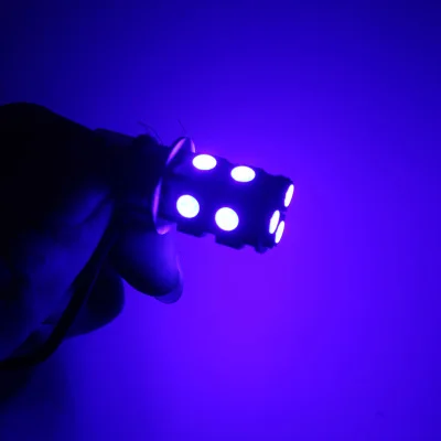 Синий Аксессуары для мотоциклов Универсальный изменение светодиодный 12V поворотник светильник лампочка 13 штук светильник яркий светодиодный лампы - Цвет: Синий