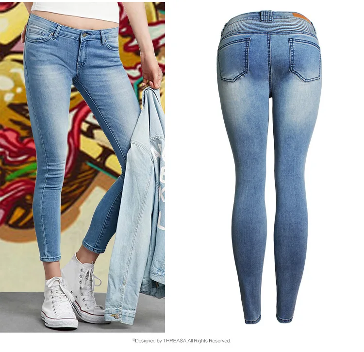 Новые осенние брендовые джинсы для женщин в стиле бойфренд сексуальные