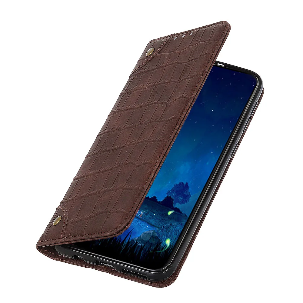 OUDINI класса люкс с узором крокодиловая кожа чехол для телефона Nokia 2 1 3 5 6 7 плюс 8 9