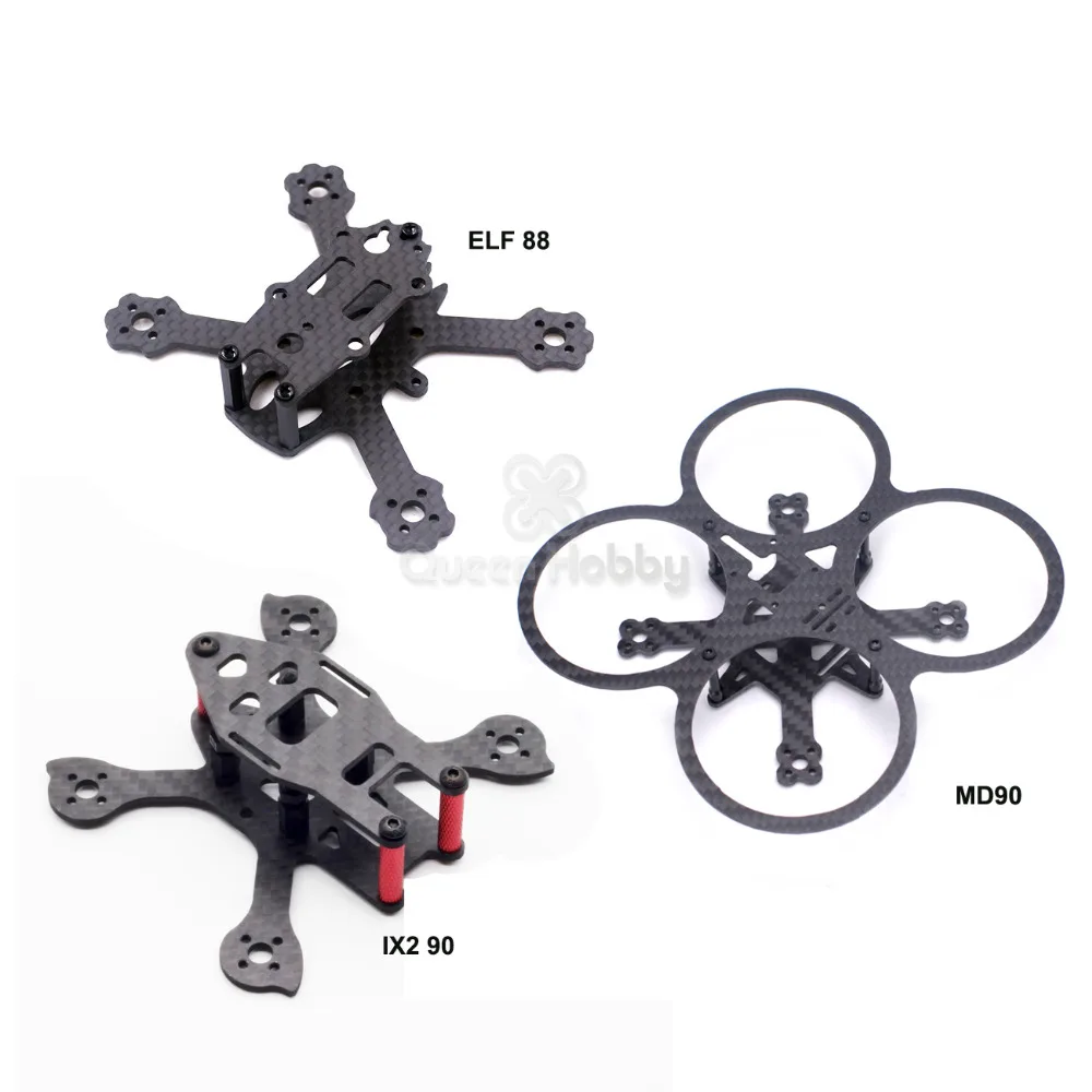 Рамка 90 мм для помещений FPV Mini F4 Встроенный OSD 4 в 1 ESC 1104 7500KV двигатель VTX 25MW 800TVL