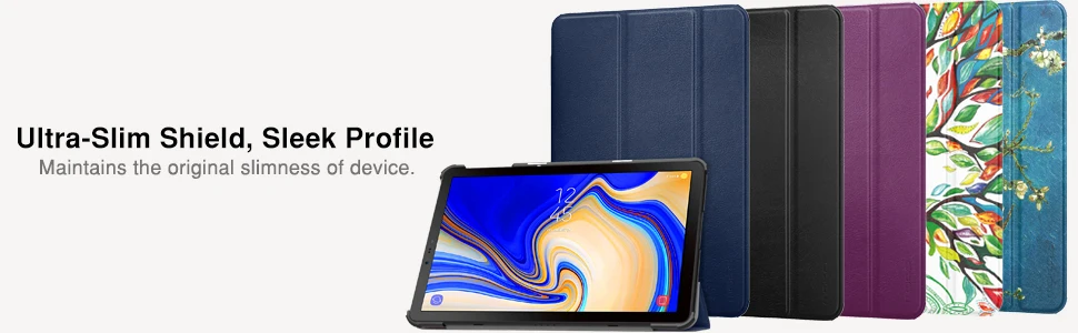 Чехол MoKo для Samsung Galaxy Tab S4 10,5, ультра легкий тонкий Чехол-подставка с функцией автоматического пробуждения/сна для Galaxy
