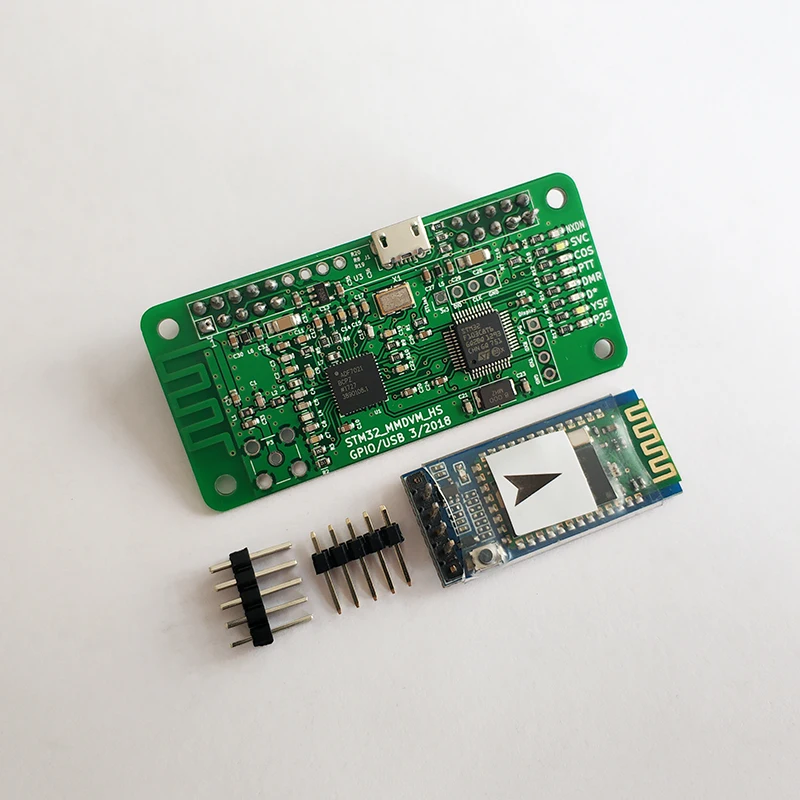 UHF + VHF MMDVM hotspot Bluetooth GPIO Поддержка bluedv P25 DMR YSF NXDN USB интерфейс Встроенная антенна для