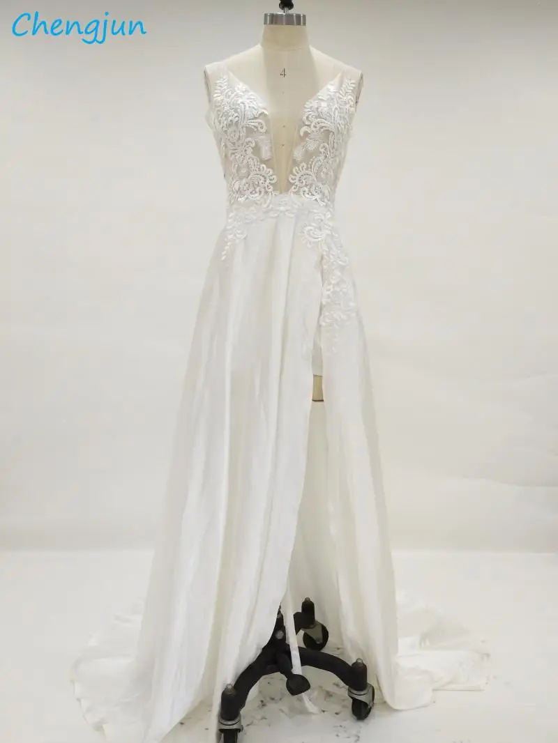 Элегантное свадебное платье Chengjun в стиле бохо для невесты|Свадебные платья| |