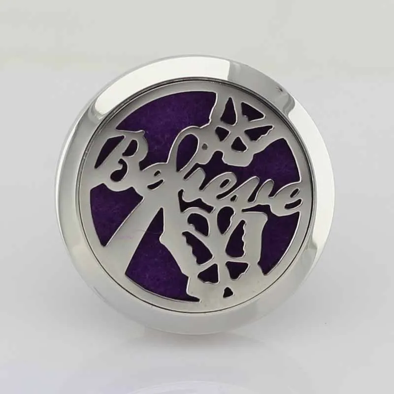 Believe 30 мм магнитный автомобильный диффузор из нержавеющей стали медальон