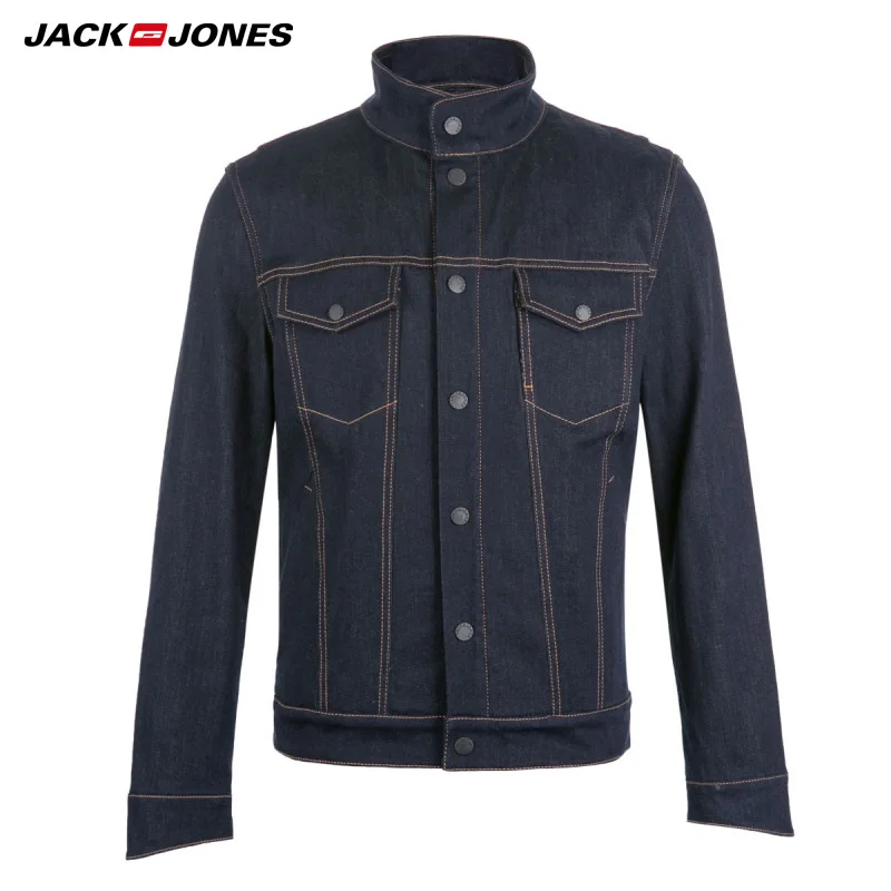 Jack Jones 2018 Весна Новинка Мужский Пиджак с Хлопок 92% Стильный Кардиган Плотная Штань