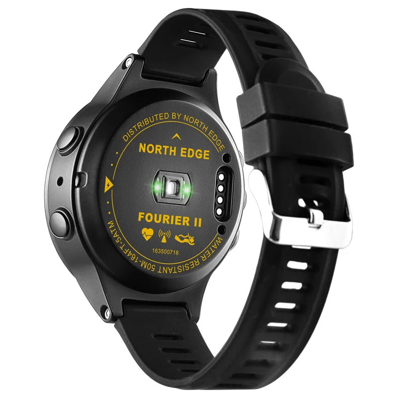 NORTH EDGE спортивные мужские часы водонепроницаемые 50 м пульсометр цифровые gps умные