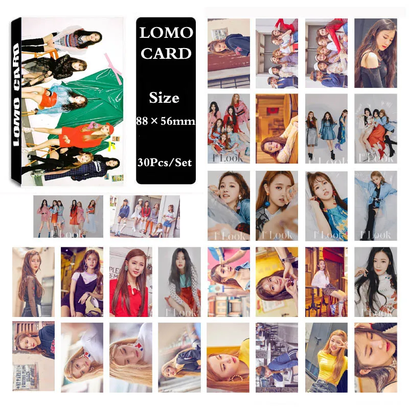 KP-246 KPOP(G)-холостой G-IDLE Gidle альбом самодельная бумага ЛОМО карта фото карта Плакат HD Фотокарта - Цвет: KP-246