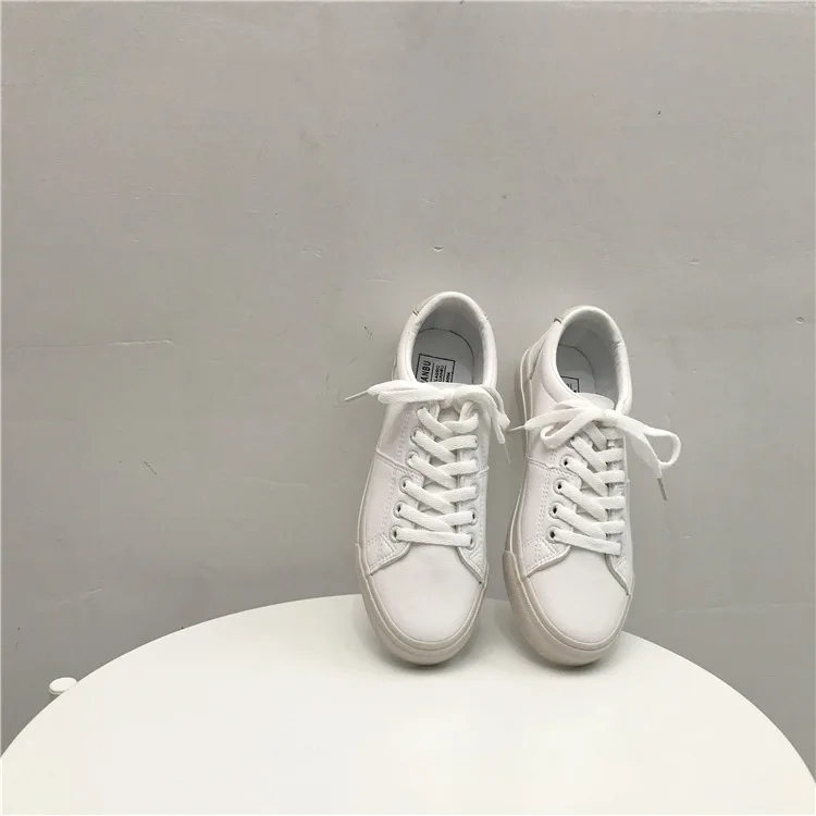 Женские розовые кроссовки; кожаная обувь на плоской подошве; Tenis Femino; женские белые кроссовки для тренировок; сезон весна; универсальная Повседневная обувь; zapatillas mujer