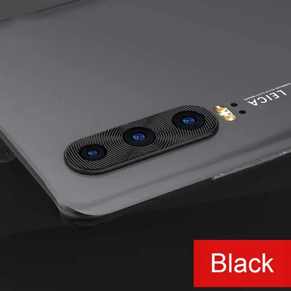 Black Защита объектива для huawei P30 Pro P20 Lite mate 20 20X чехол металлический объектив камеры защитное кольцо для Honor 20i 20 Pro Чехол - Цвет: Black