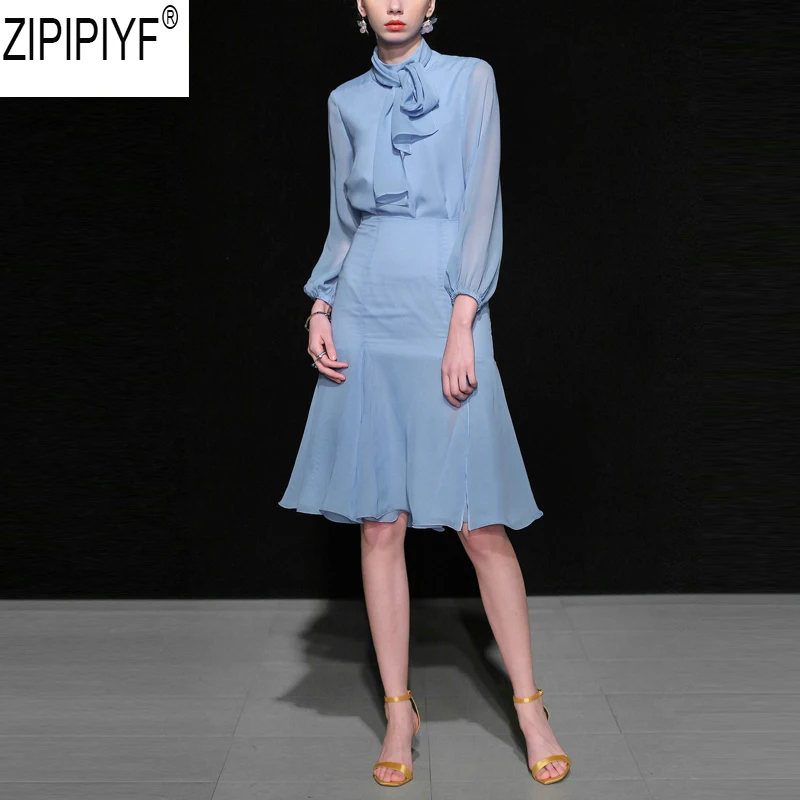 Высокое качество 2018 осень мода взлетно посадочной полосы костюм комплект Для