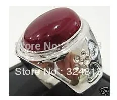 DYY AA мужское красное нефритовое кольцо размер: 7 11 #|ring fitting|jade magnoliaring door |
