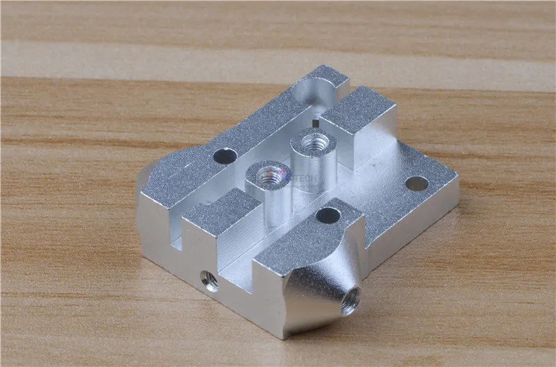 3 шт. 3D алюминиевый сплав delta для Reprap для коссель слайд M3 M4 снасти диаметр 20x20 мм движущийся блок для замкнутого петли ремня