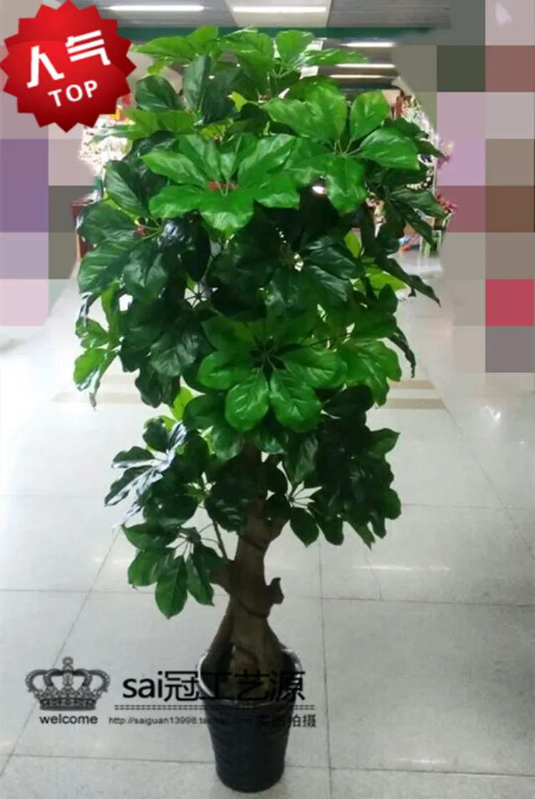 Гостиная моделирование завод дерево большой отель этаж цветочный поддельные