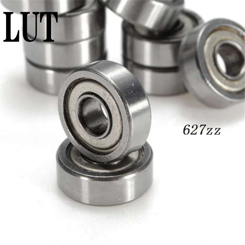 627ZZ подшипник 627 2RS 10 шт. 7*22*7 мм миниатюрные 627Z 7X22X7 шарикоподшипники ZZ Бесплатная