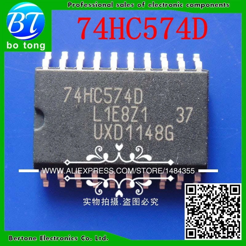 74HC574D 74HC574 74HC574 74HC574D SOP20 (50 шт./лот)