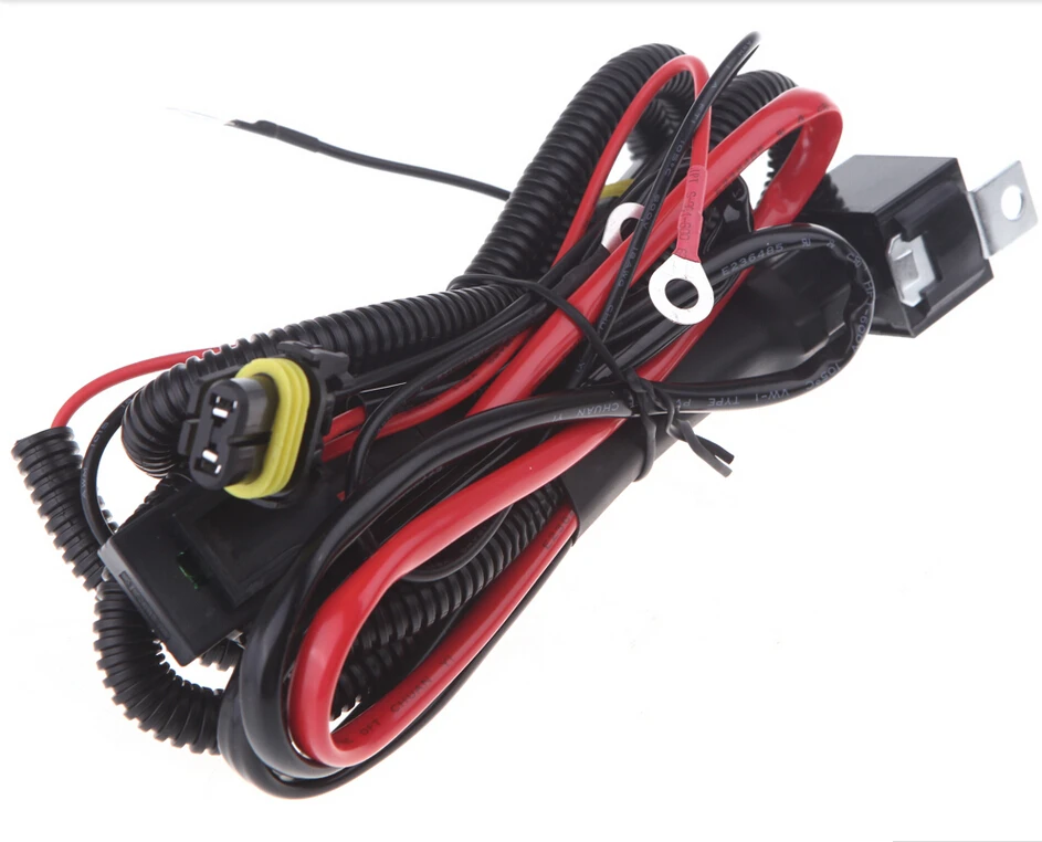 Универсальный автомобильный комплект Safego ксеноновый проводной HID harenss H4 H1 H3 9005 9006