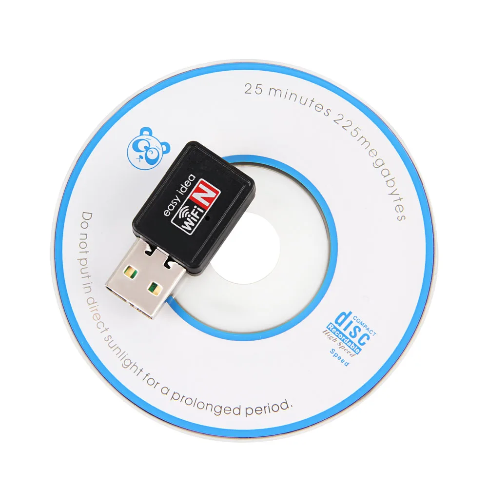 Мини USB WiFi адаптер 150 Мбит/с беспроводной Wifi приемник сетевая карта 802.11b/n/g ключ для