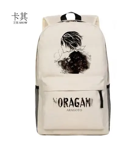 1 Мультфильм Аниме Мода детская школьная сумка рюкзак Noragami ARAGOTO Yukine Косплей backpacksTravel ноутбук книга сумки - Цвет: 1