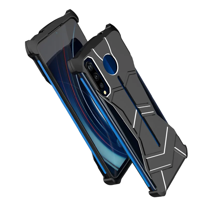 

R-just Panther Magnetic Phone Case For Vivo Iqoo Metal Phone Bumper Thinner Anti-fall Phone Cover Case