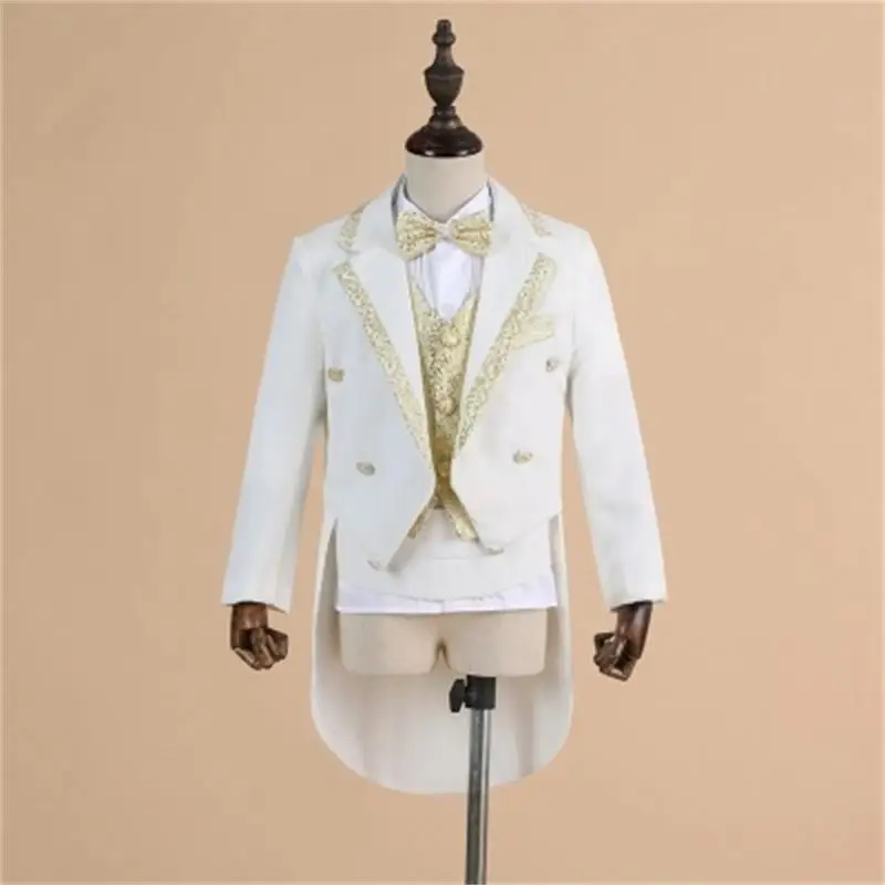 5 шт./комплект Детский костюм для мальчиков|formal boy|boys wedding costumeboy suit |