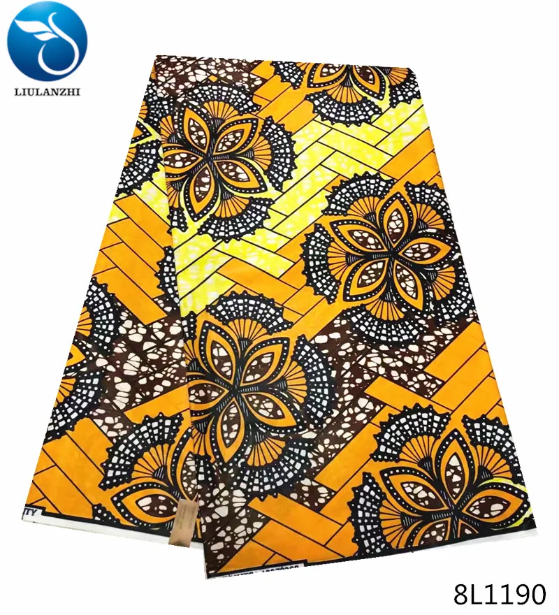 LIULANZHI african wax fabric 6 yards ankara new model printed cheap wholesales china 8L1186-1196 | Дом и сад