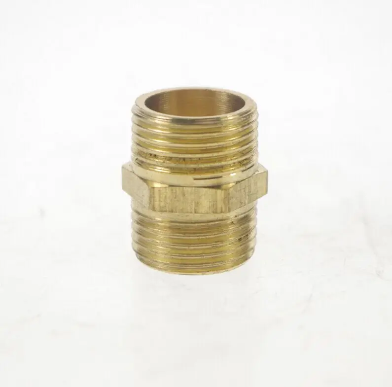 

5PCS 1/2" BSPP Connection straight Male Pipe Brass Adapter Coupler Connector