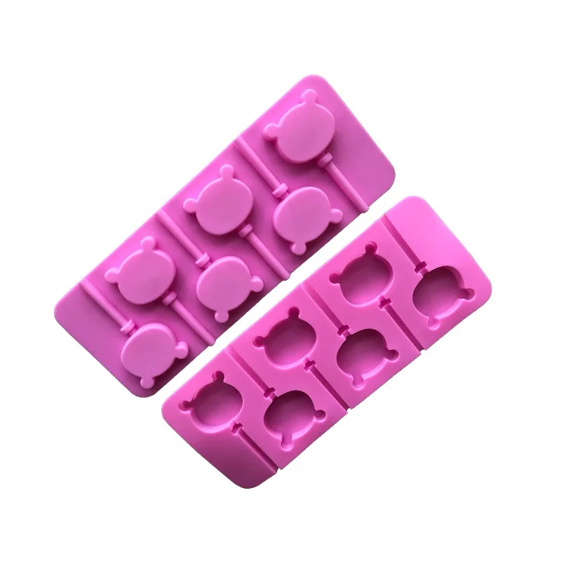 1 шт. силиконовая форма для леденцов Шоколадный Торт помадка желе формы пудинга DIY