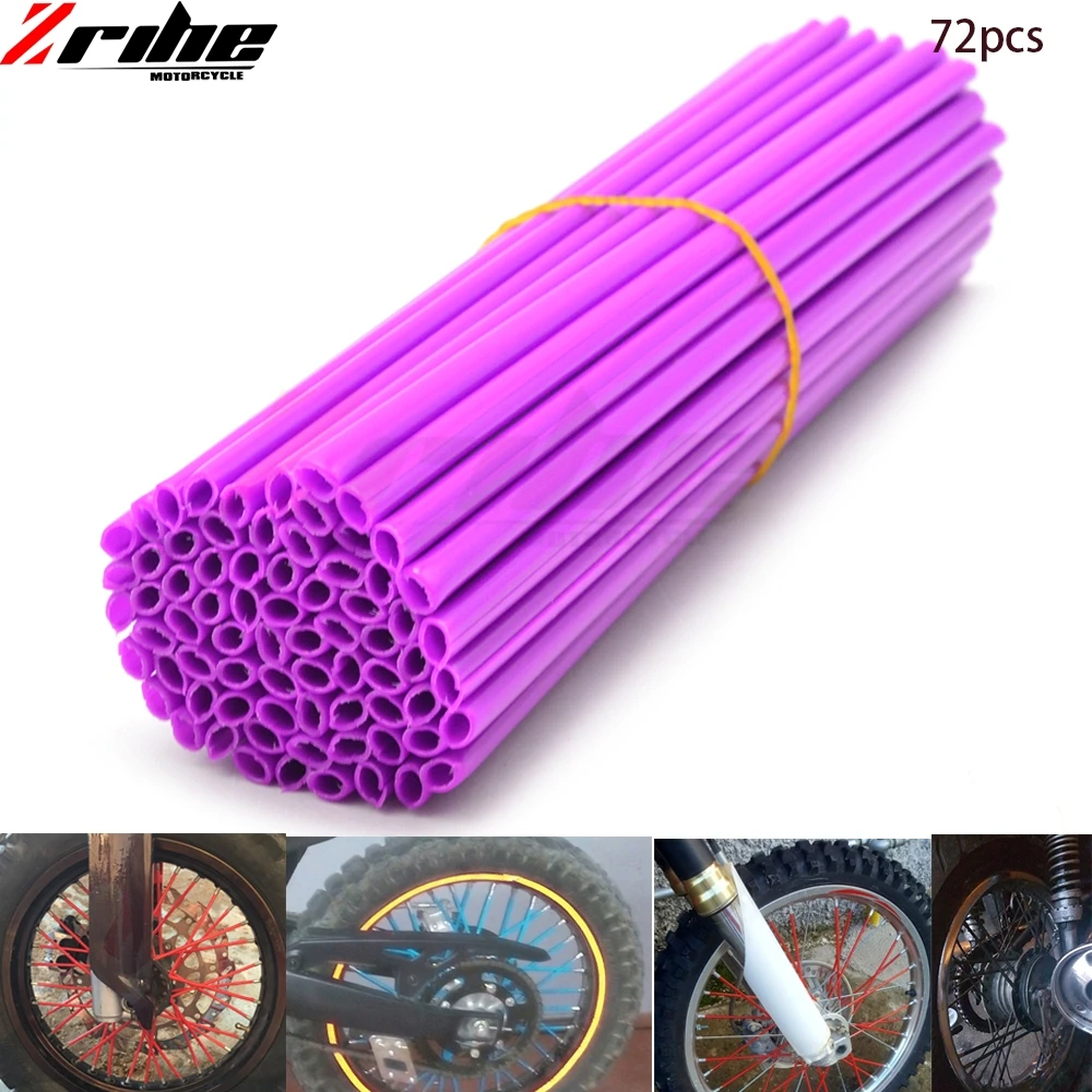 72 шт. Мотоцикл обода колеса говорил скины обложки Обёрточная бумага Декор труб