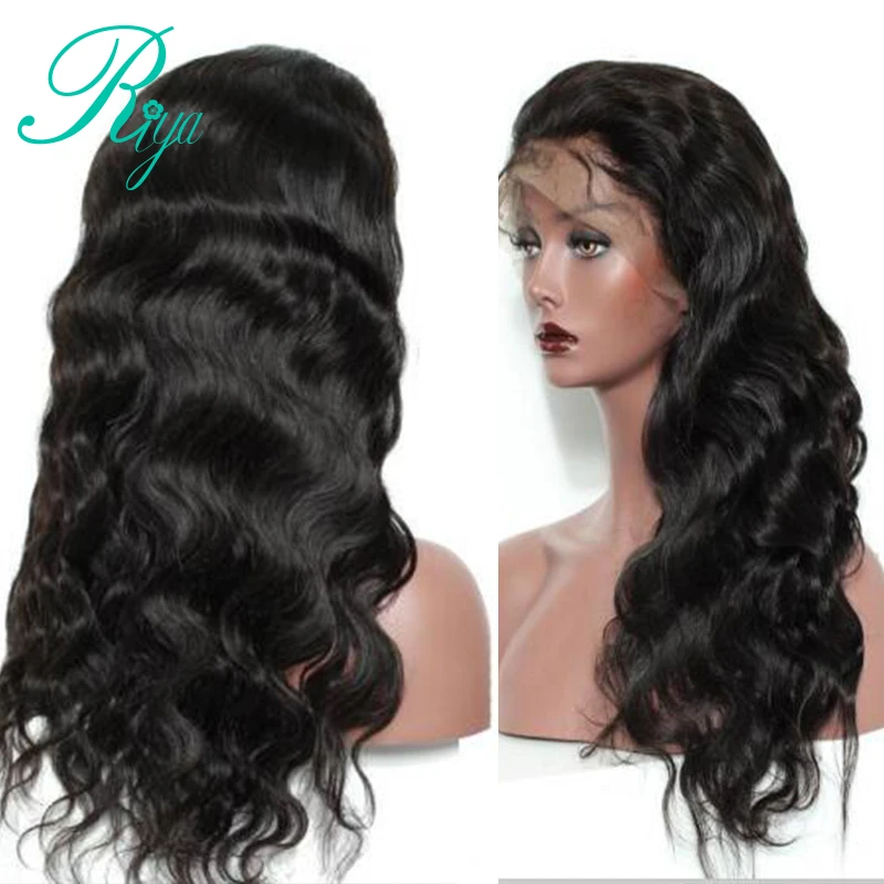 Бразильские объемные волнистые парики из человеческих волос для женщин 250%
