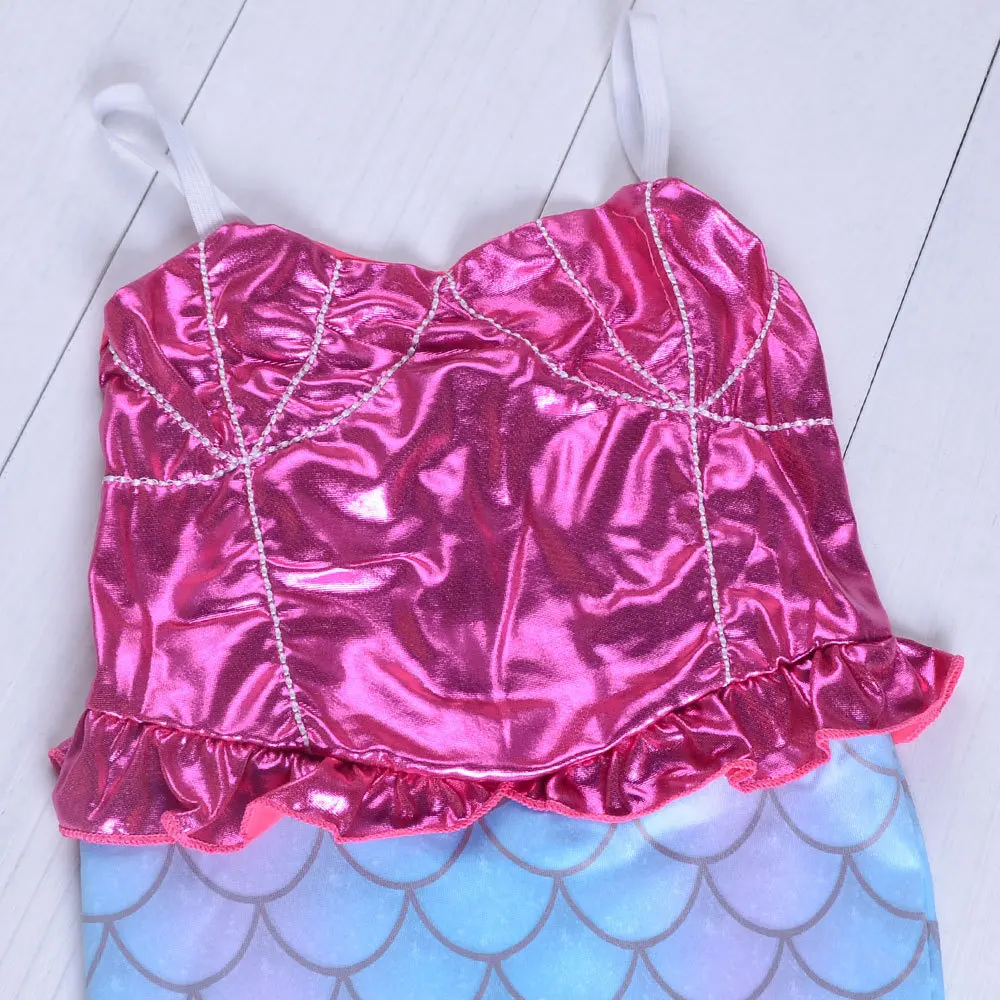 Платье принцессы Ариэль для маленьких девочек Детский маскарадный костюм