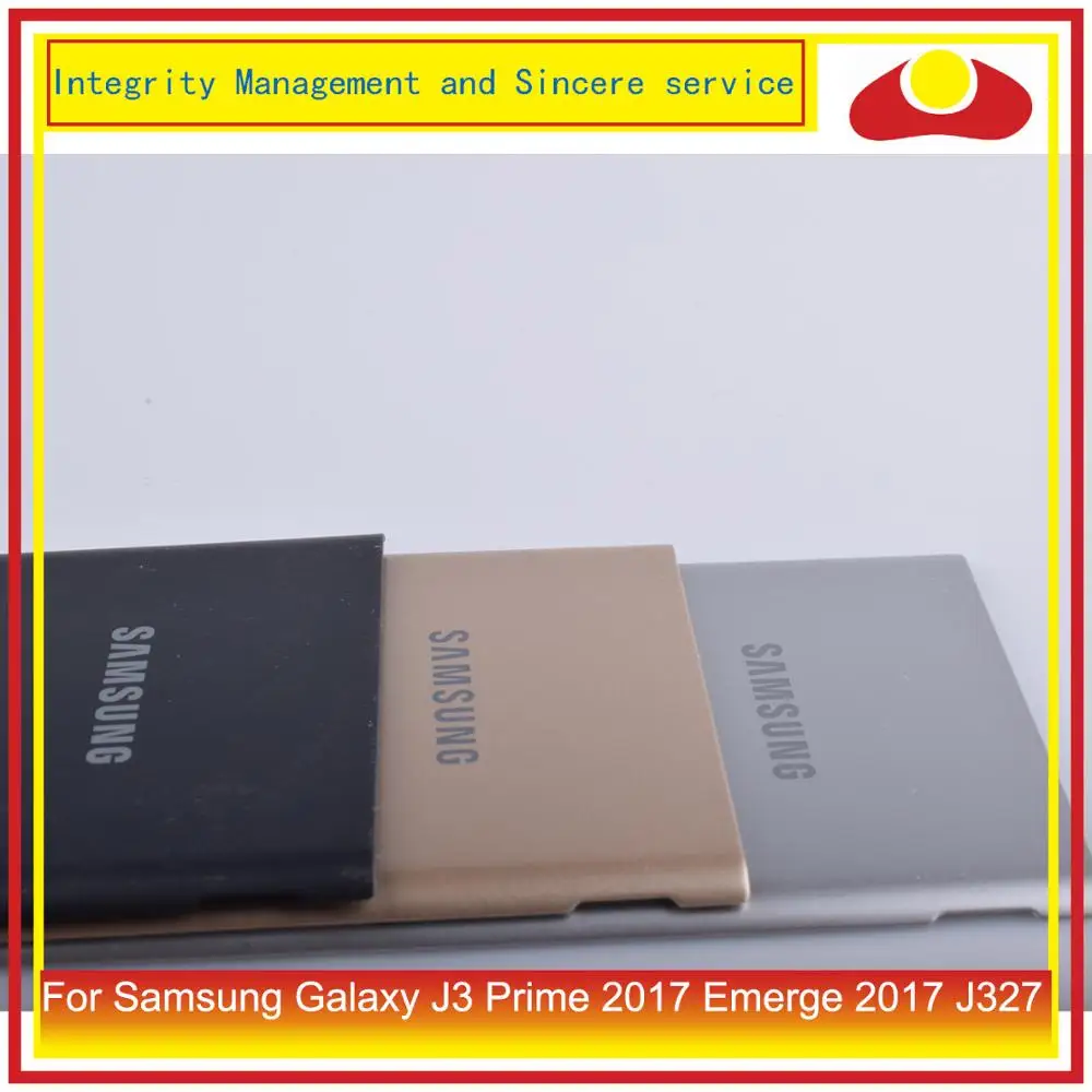 Корпус для Samsung Galaxy J3 Prime 2017 Emerge 2nd j327W J327V J327T корпус с аккумулятором Задняя
