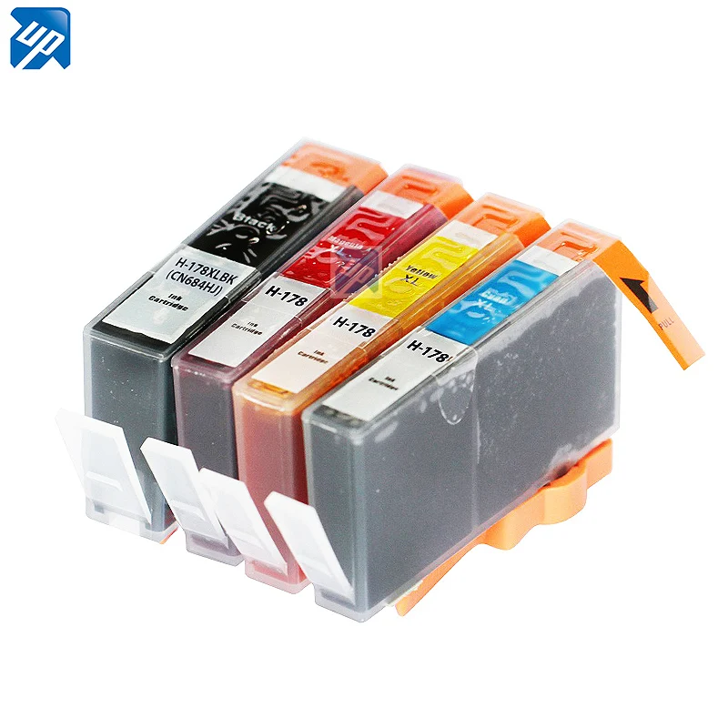 4 x совместимый картридж с чернилами для HP 178 XL B111a B210b B209a B210a B109a/n 6510 6520 6521 B010a