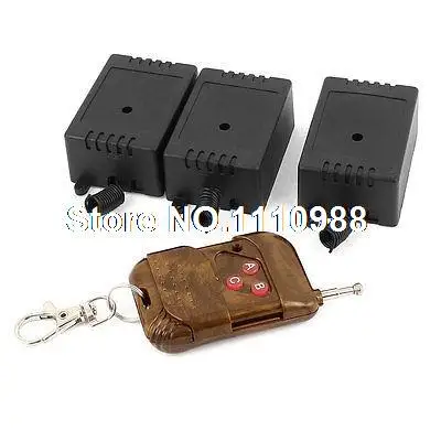 

12V 315MHZ 3 Channel 50M Wireless Remote Control Switch Receiver Controller Set